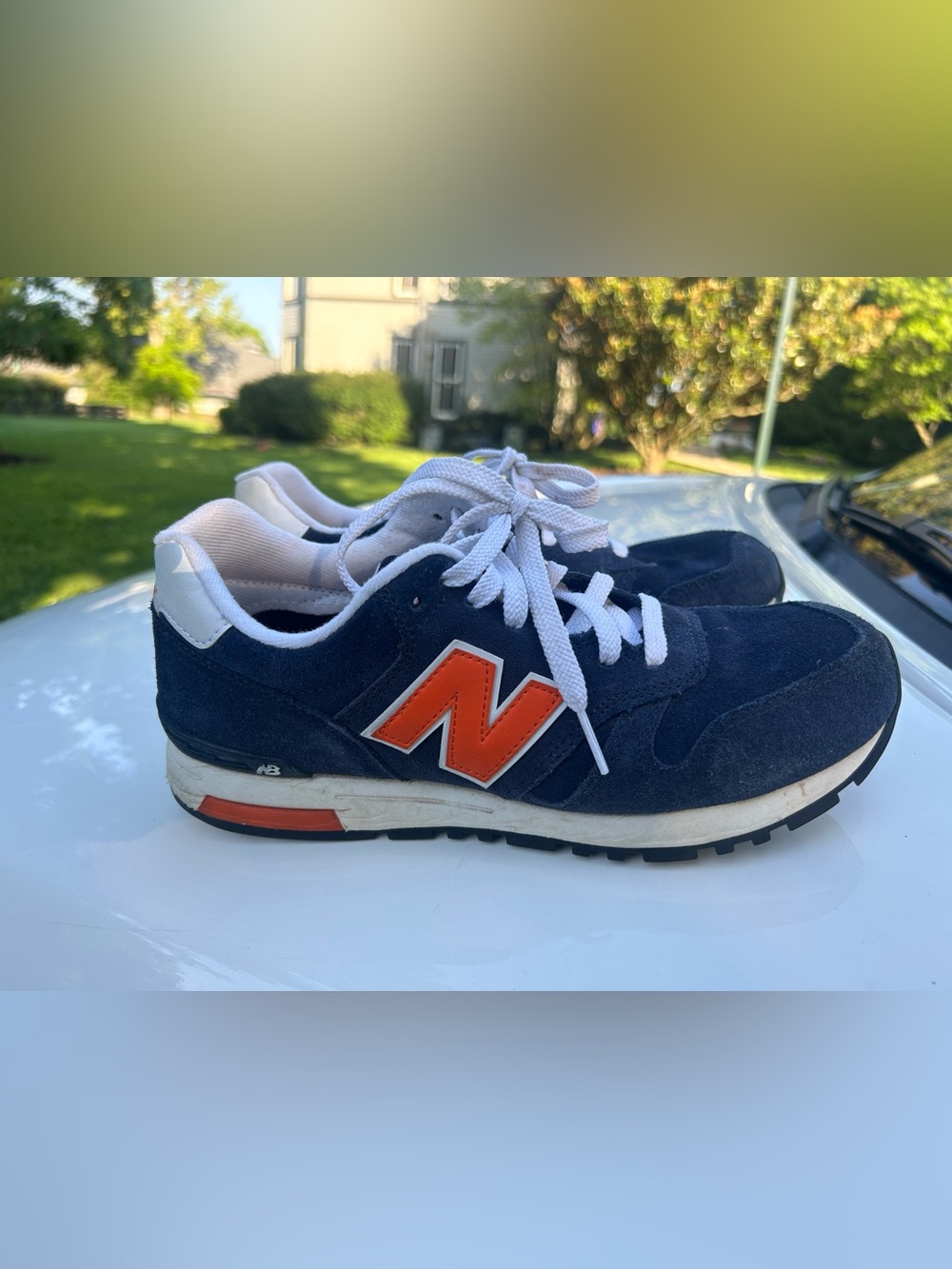 Hard to find!  Auburn colors 565 New Balance